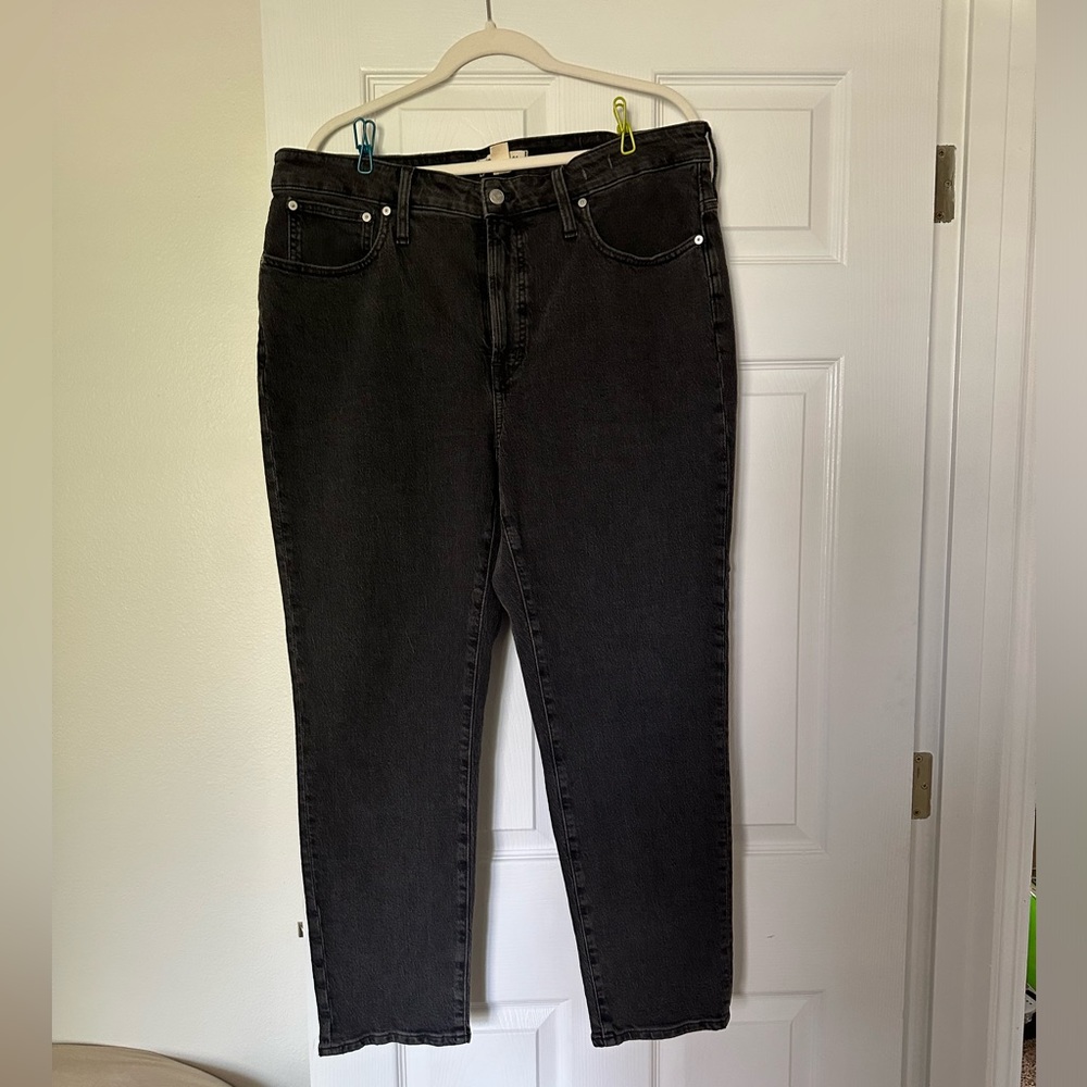 Madewell Perfect Vintage Jean Black 16W